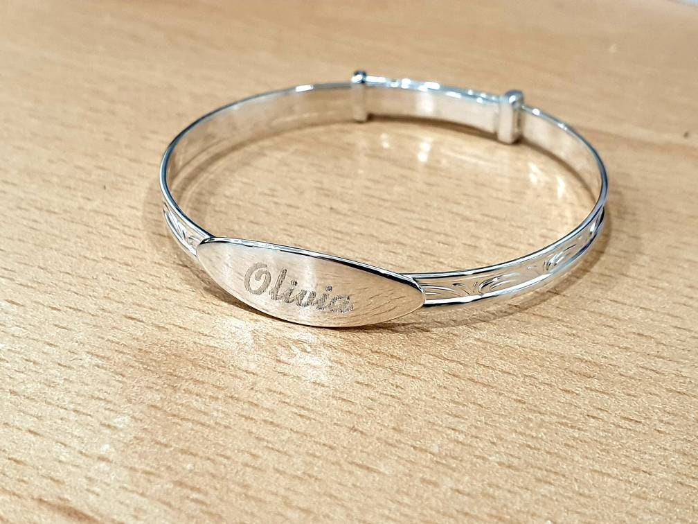Personalized Bangle Bracelet / Made In France / Alt Paris - Foto 6