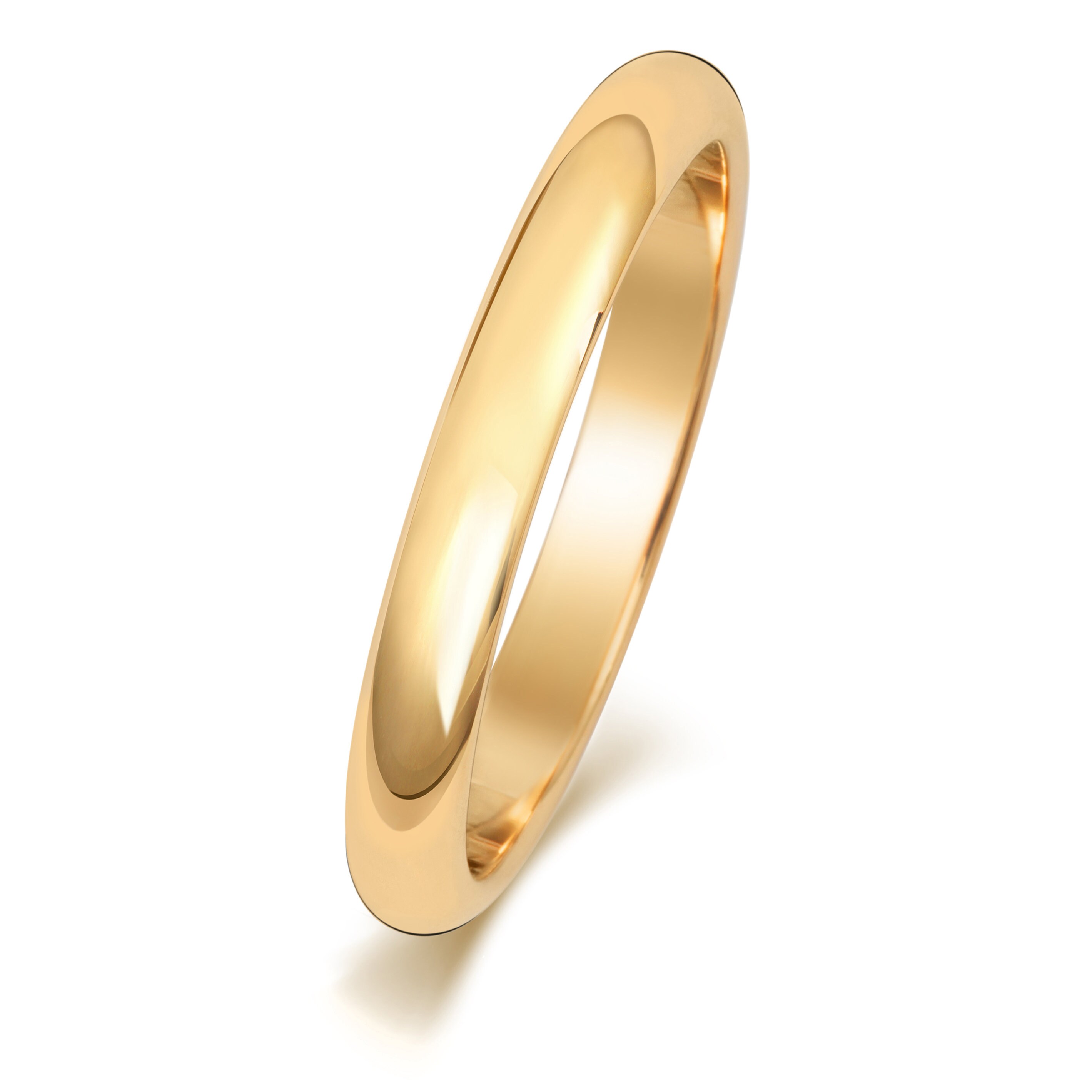 9 Karat Gelbgold Hof Eheringe 2 Mm 3 Mm 4 Mm 5 Mm 6 Mm 375 UK HM