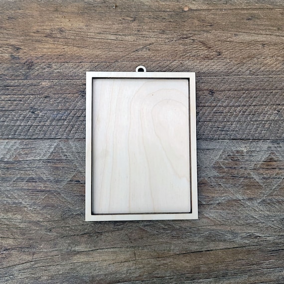 Stain An Unfinished Natural Wood Frame - DIY Art Frames 