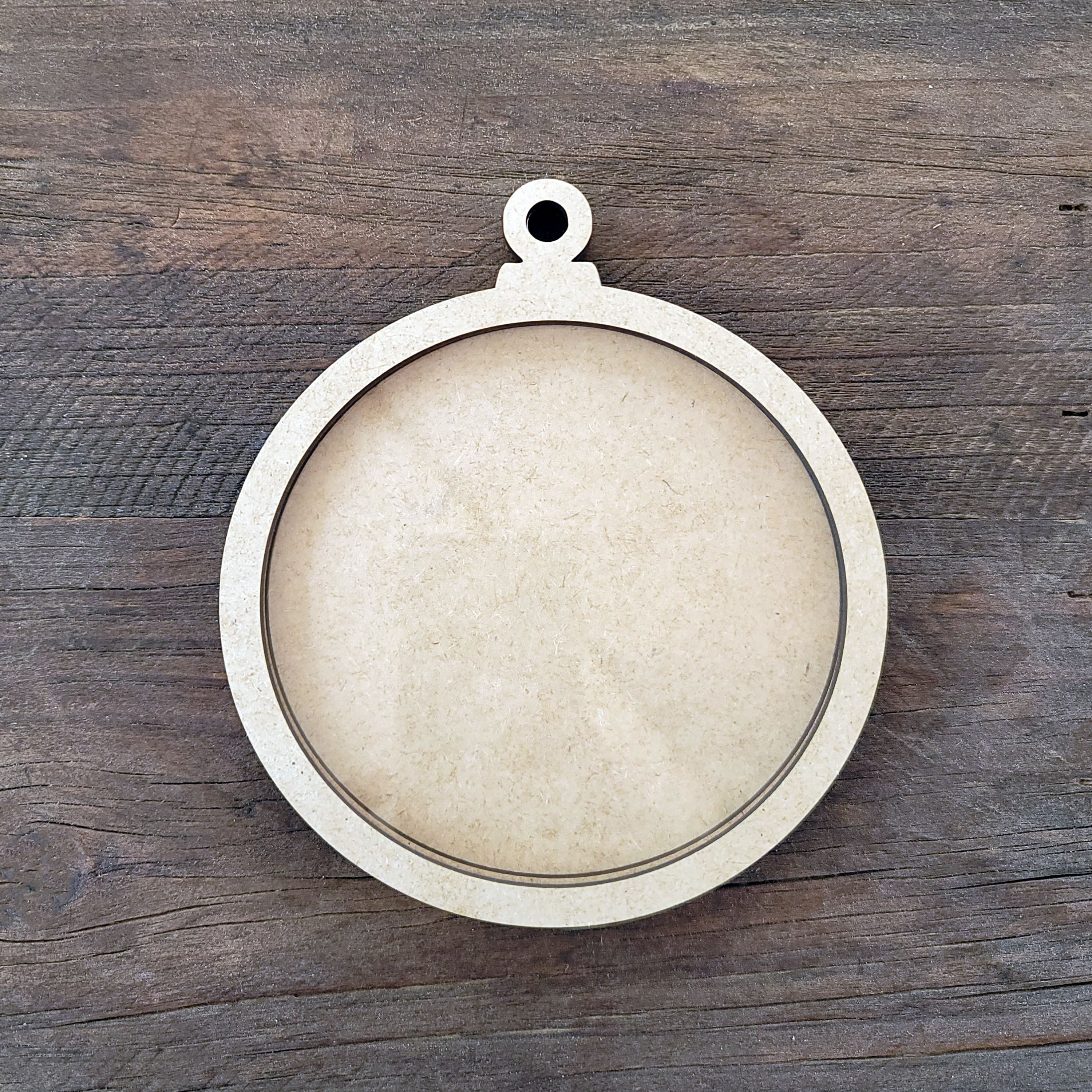 DIY Christmas Shaker Ornament: MDF Gift Card Holder Kit