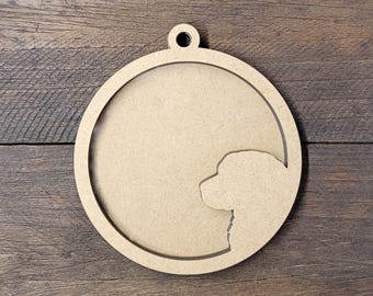 DIY Dog Ornament Kit: Shaker, Gift Card Holder, Holiday Craft