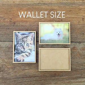 Mini Rectangle DIY Frame Kit for Photos - Resin Crafts - Ornaments - Glue together MDF Art frame - picture frame - craft frame.