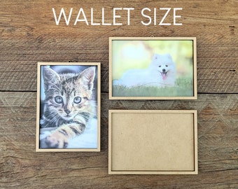 Mini Rectangle MDF Frame Kit: DIY miniature art and mixed media blank