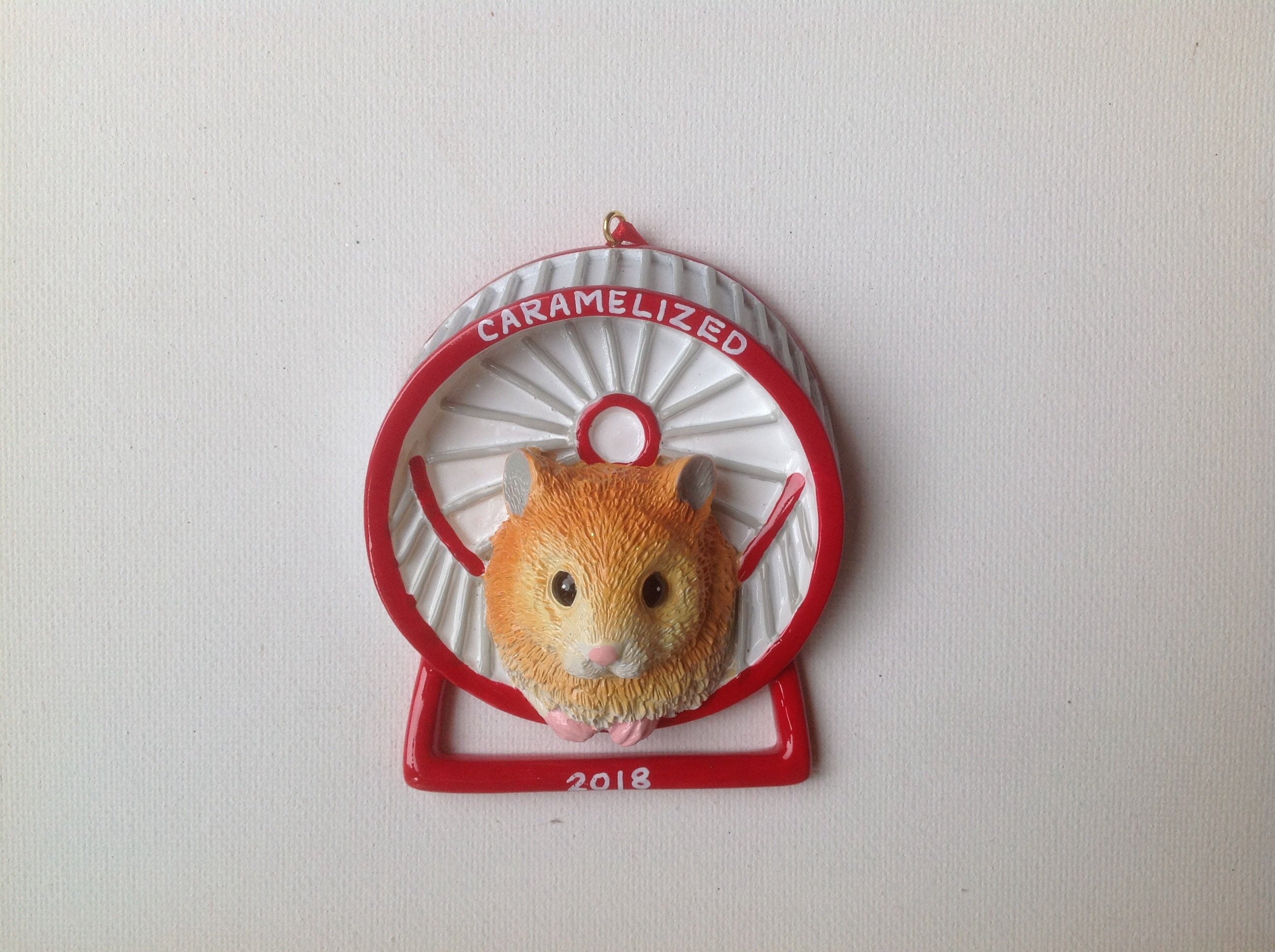 hamster ornament personalized