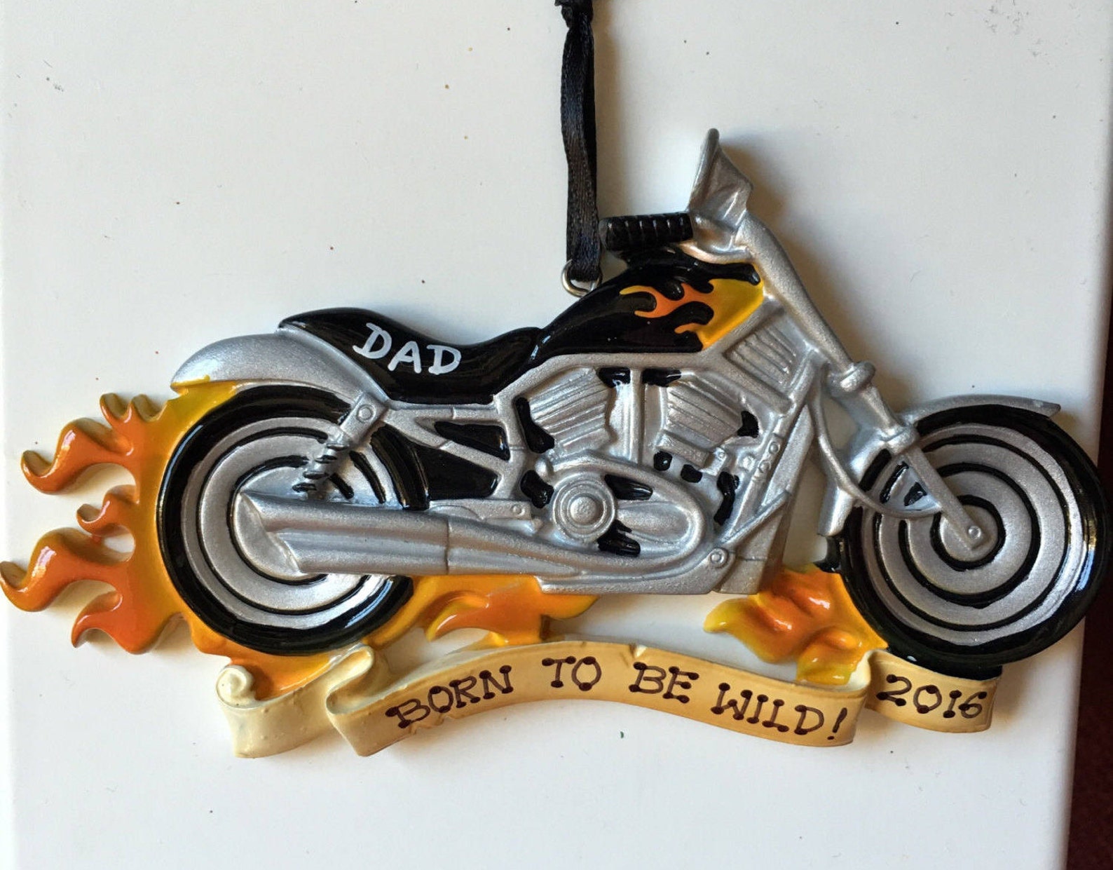 Personalized Christmas Ornament Harley Davidson Motorcycle Etsy