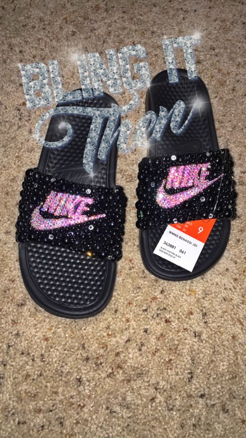 clear bling slides