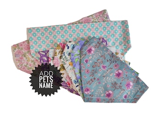 Pet bandana  |  Dog bandana  |  Cat bandanna  |  Pet neckerchief  |  Custom pet bandana  |  Cute fun pet accessories