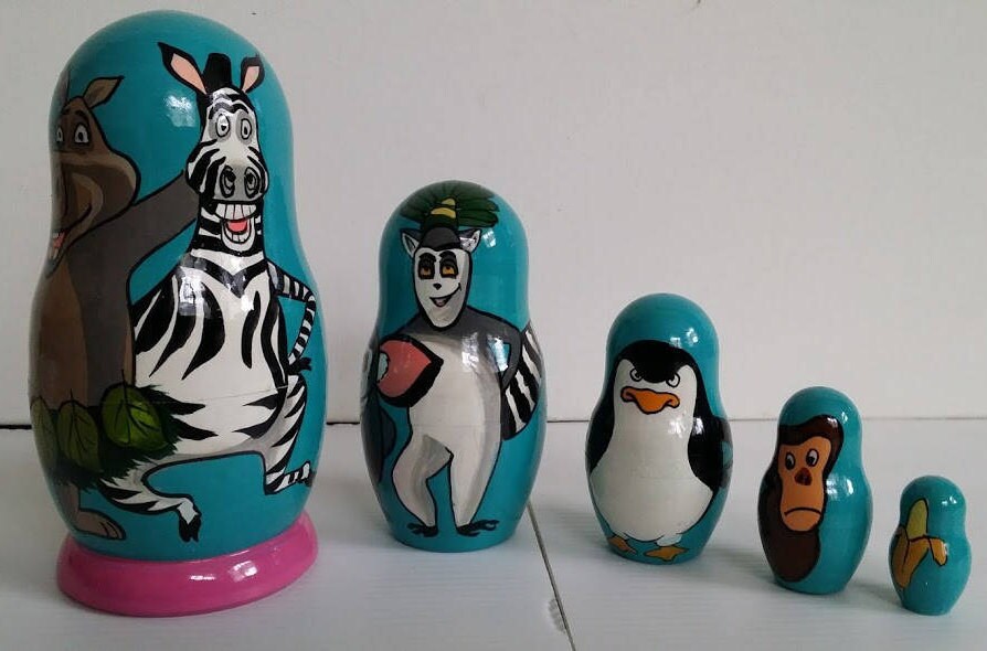 Très Jolie Matriochka Madagascar