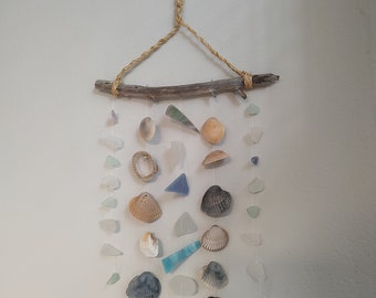 Sea Glass and Seashell Windchime