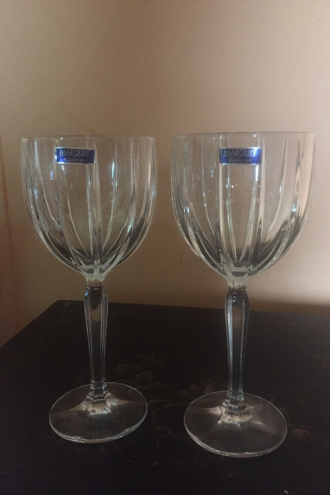 Vintage Marquis by Waterford Crystal Stemware Glasses/ Set of Etsy