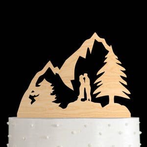 Berg Kuchen Topper, Hochzeitstorte Topper, Tortenstecker Hochzeit, Tortendeko Hochzeit, Tortendeko, Hochzeitstorte Topper, Hochzeitstorte Topper, Hochzeitsgeschenk,720