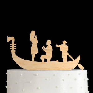 Venice cake topper,gondola wedding cake topper,gondola cake topper,travel cake topper,travel wedding cake topper,travel wedding,731