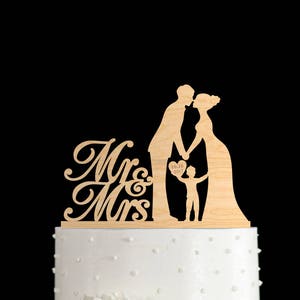 Family wedding cake topper,family cake topper,Family Wedding Cake topper with child,Wedding Cake Topper,Cake Toppers For Wedding,665