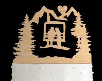 Snowboard cake topper,snowboarding topper,unique cake topper,adventure cake topper,Outdoor wedding cake topper,sport cake topper,145