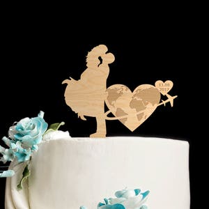 Travel cake topper,Travel wedding cake topper,travel wedding,wedding cake topper travel,travel theme wedding,cake toppers for wedding,662