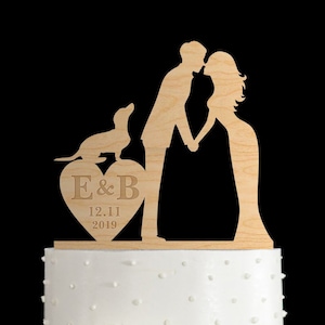 Dachshund wedding cake topper,Dog cake topper,cake topper with dog,dog wedding cake topper,wedding cake topper dog,dachshund dogs,989