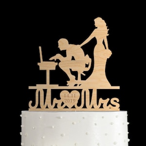 Computer Programmer Tortenstecker, Computer Programmer Tortenstecker, Code Programmer Cake Topper, Code Programmer Cake Topper, Coder Paar Tortendeko, 72