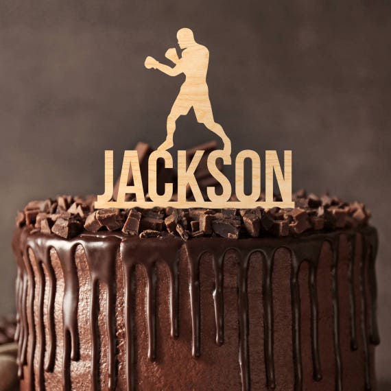 Boxe Boxeur Topper Gateau Danniversaire De Boxe Topper Etsy Boxe Boxeur Topper Gateau Danniversaire De Boxe Topper Etsy