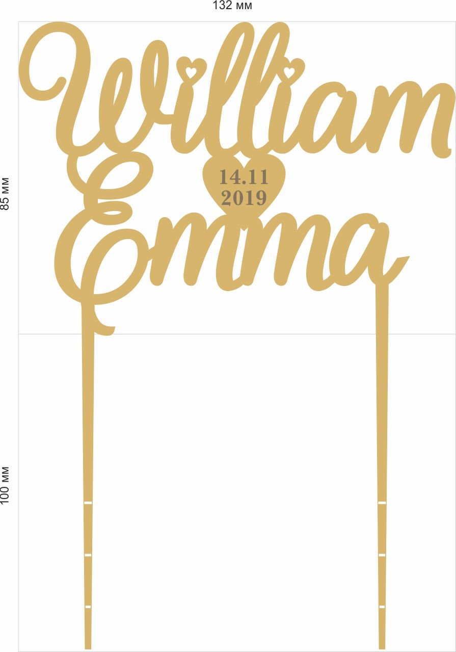 Name Wedding Cake Toppername Cake Toppersmr Mrs Toppermr Etsy