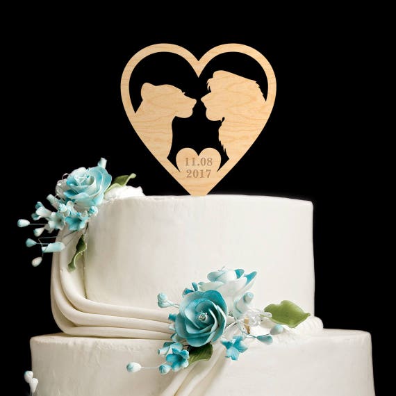 Lion Cake Topperher King His Queen Cake Topperlion Wedding Etsy Lion Cake Topperher King His Queen Cake Topperlion Wedding Etsy