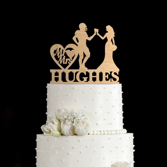 M Et Mme Topper Topper Americain De Gateau De Football Etsy