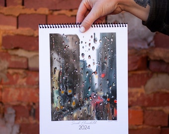 2024 Scenic Watercolor Calendar