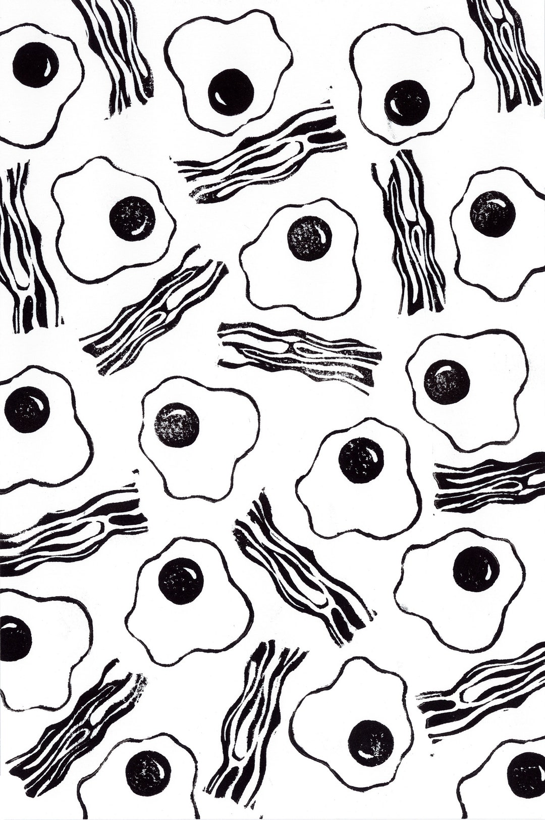 Ink Block BAE Print Etsy