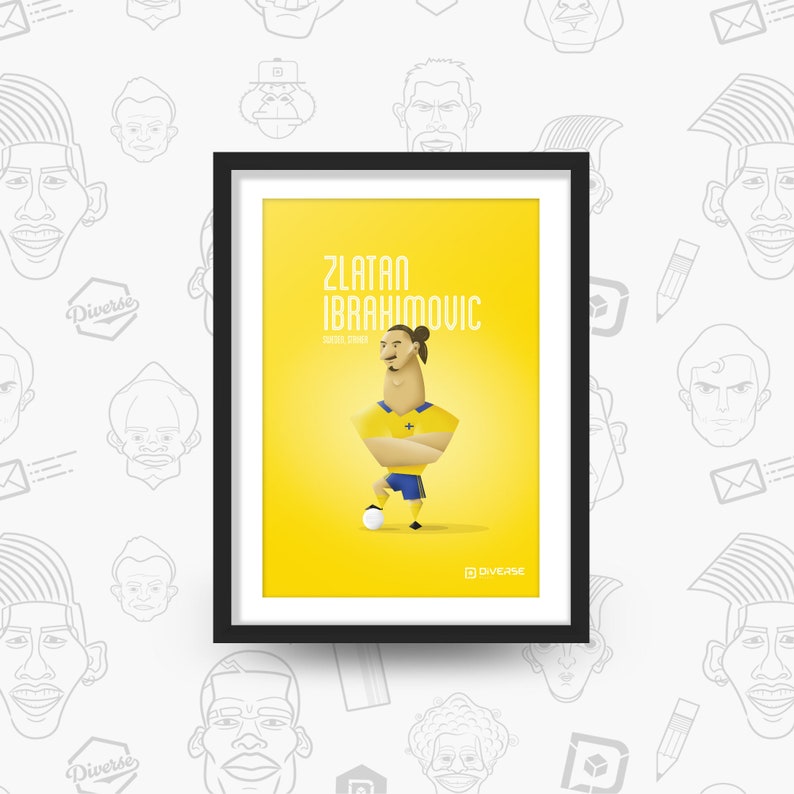 Zlatan Ibrahimovic Sweden image 1