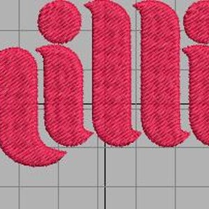Puede incluir: Un parche bordado rojo con la palabra "Phillies" en una fuente retro.