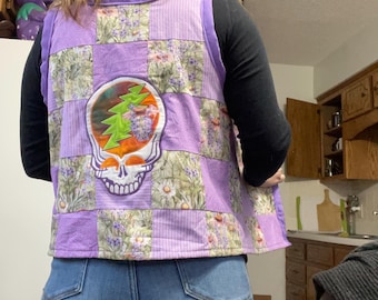 Patchwork Stealie Vest