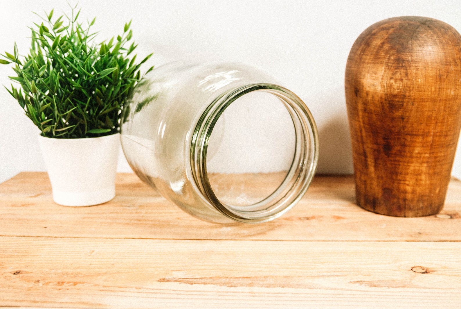 Large Glass Jar Vase Clear Glass Jar Glass Container Etsy