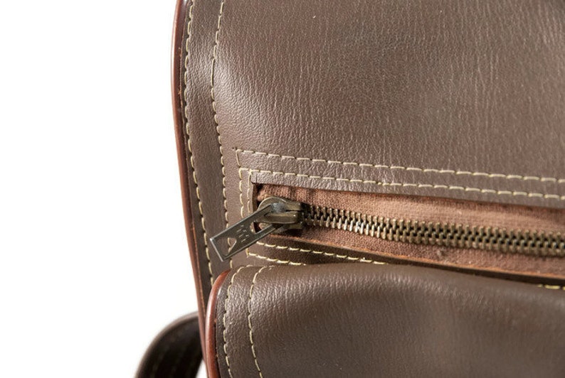 tablet bag mens shoulder bag vintage bag men brown mens crossbody bag Mens messenger bag soviet vintage small messenger bag