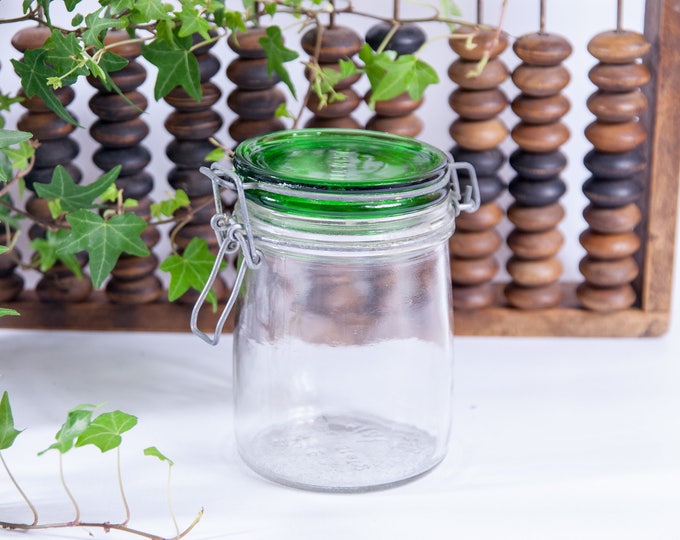 Italian Canning Jar Preserving Jar Cookie Jar Weck Jar Etsy