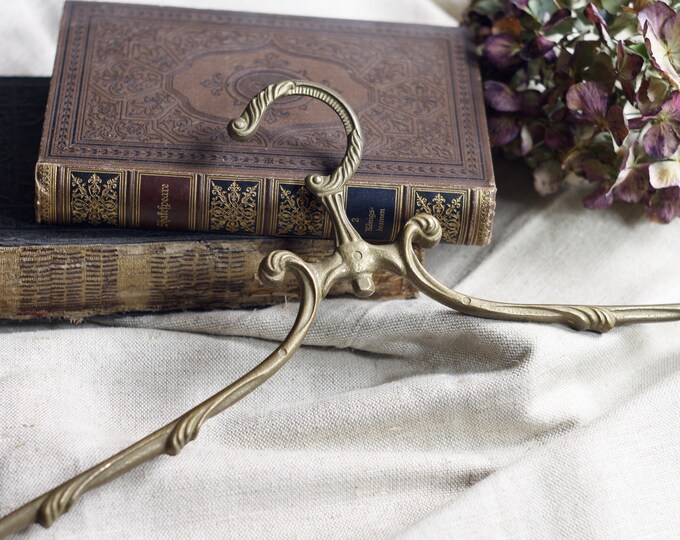 Brass Wedding Dress Hanger Clothes Hanger Gold Coat Hanger Etsy