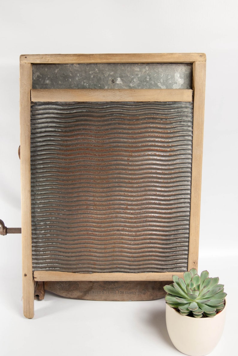 Decoración rústica de la lavandería tabla de lavado vintage | Etsy