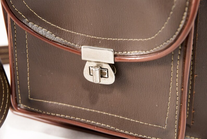 tablet bag mens shoulder bag vintage bag men brown mens crossbody bag Mens messenger bag soviet vintage small messenger bag