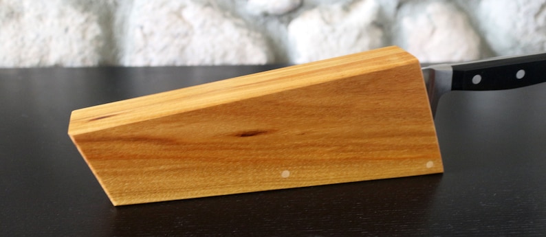 GORGECRAFT Bamboo Salt & Pepper Mill Tray Holder - 7.87 Inch Rectangular Stand For 2 Mills, Burlywood Finish