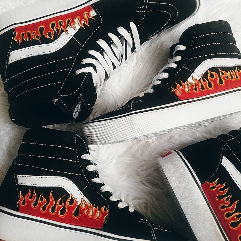 scarpe vans con fiamme scarpe vans con fiamme