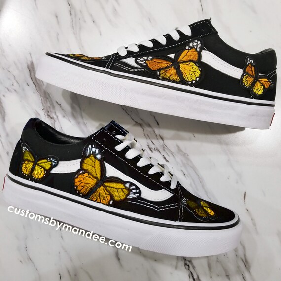 butterfly vans old skool