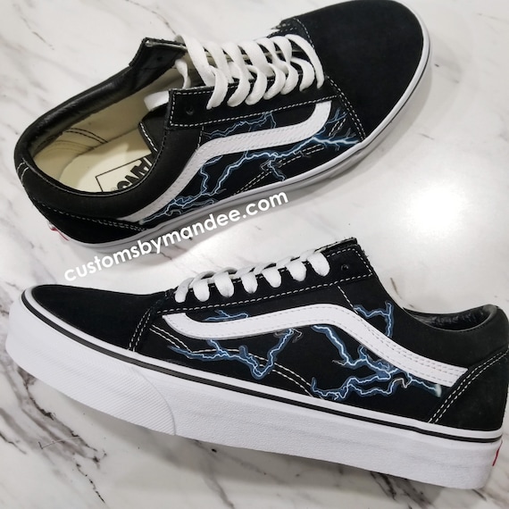 vans con fulmine