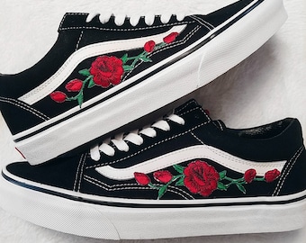 vans old skool flower vans old skool flower