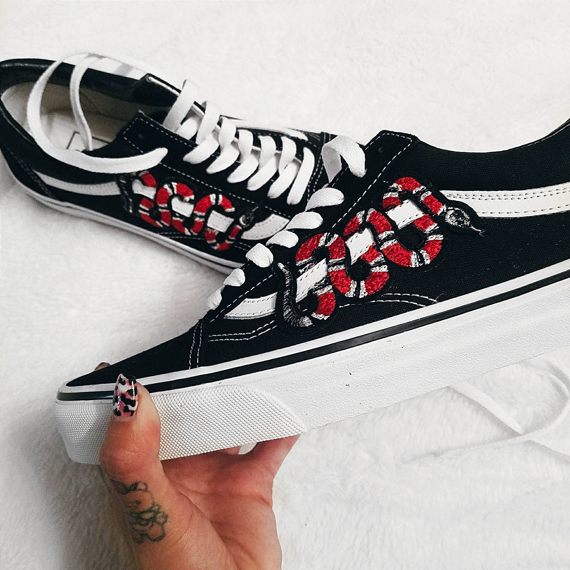 personalized vans cheap online