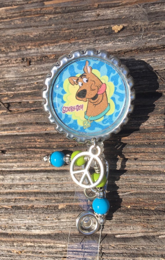 Scooby doo retractable badge holder