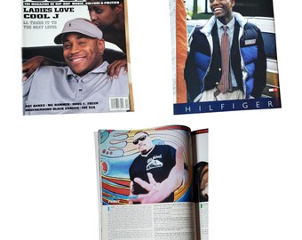 The Source Magazine 1995 Back Issues - LL Cool J (dec '95), Bone