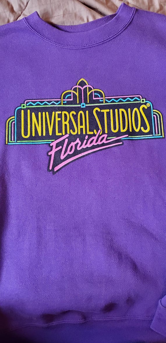 Vintage 1980s Universal Studios Florida Sweatshirt - Etsy Israel