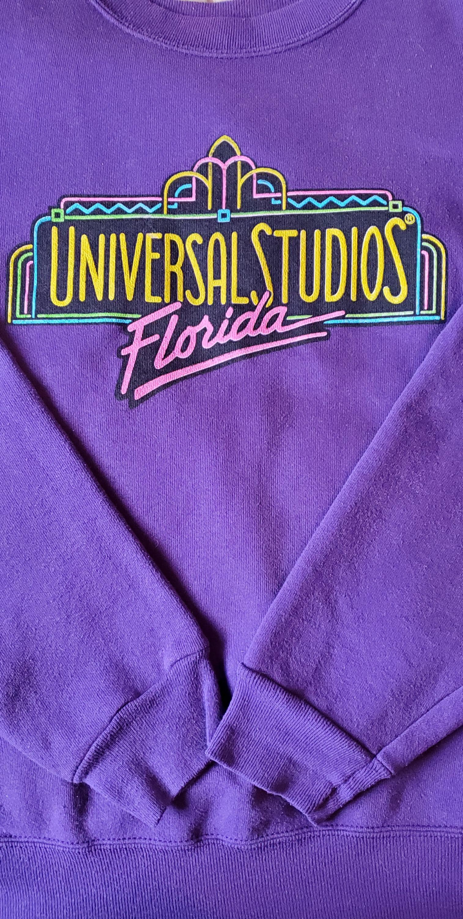 Vintage 1980s Universal Studios Florida Sweatshirt - Etsy Canada