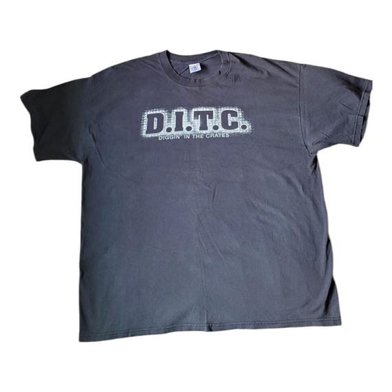 ヴィンテージ D.I.T.C. 1999年夏 プロモTシャツ – サイズ XXL – レアな 