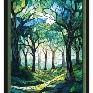 Forest Token SÉRIE DE VITRINE 3 Magic the Gathering Givememana's Tokens Edição Limitada