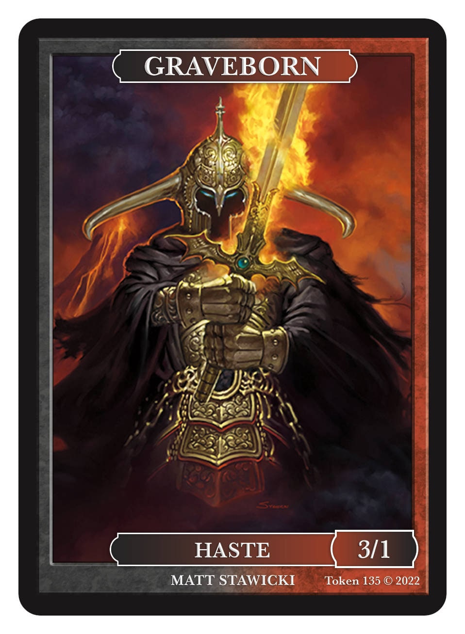 Germ Custom Token for Magic the Gathering, MTG - Sweden Germ Custom Token for Magic the Gathering, MTG - Sweden