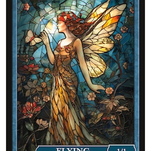 Faerie Token GLAS-GLASS-SERIE 3 Magic the Gathering Givememana's Tokens Limited Edition